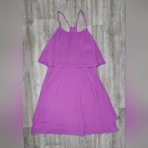 Gianni Bini Sleeveless Layered Cocktail Dress- Size 4